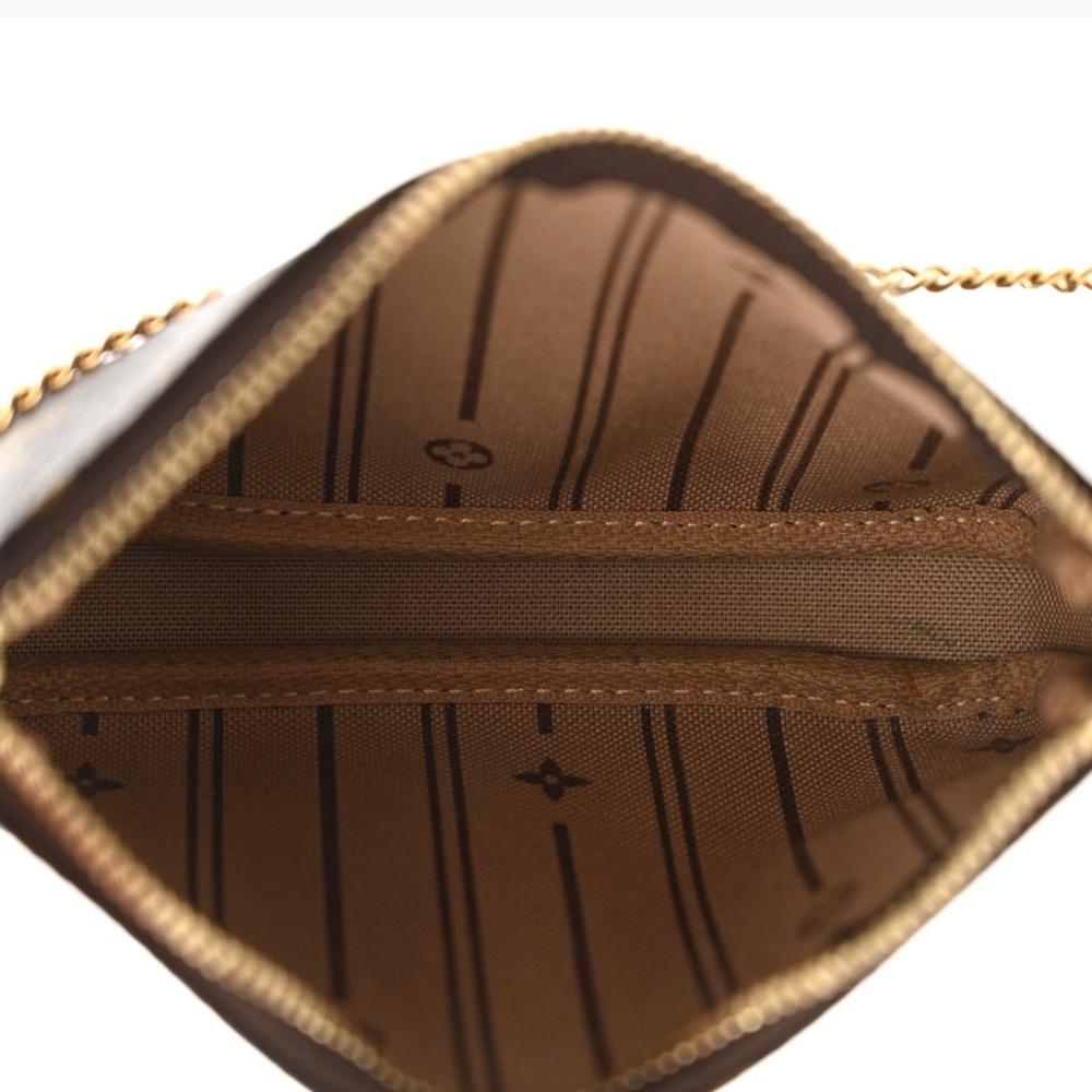 LOUIS VUITTON Monogram Trunk Illustration Pochette FL1037 - Picture 13 of 17